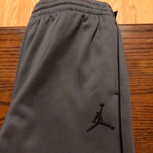 Therma Fit, boys, XL, gray w/black stripe polyester sweatpants nee w/tags